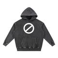 Snow Wash Fleece Oversize Hoodie