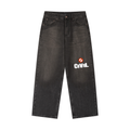 Vintage Wash Heavyweight Denim Jeans