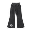 Vintage Washed Flared Fleece Pants