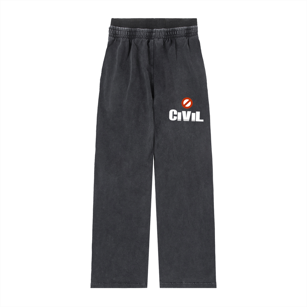 Vintage Washed Waist Pants